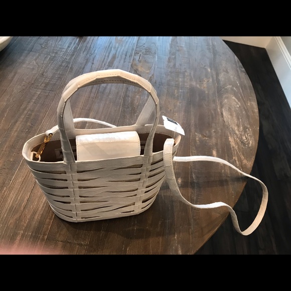 Nancy Gonzalez Crocodile & Raffia Tote - Picture 6 of 10